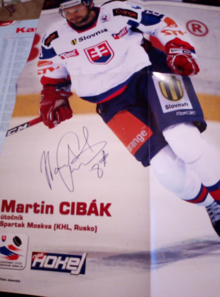 Словацкой журнал Хоккей за февраль 2010года. 6
