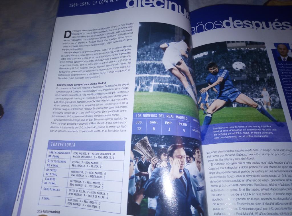 Испанский журнал по футболу Hala Madrid за март-май 2004 года. 3