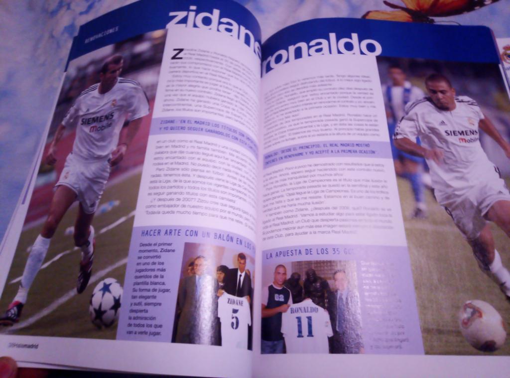 Испанский журнал по футболу Hala Madrid за март-май 2004 года. 5