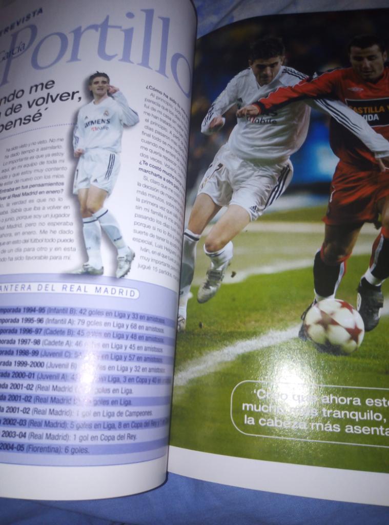 Испанский журнал по футболу Hala Madrid за март - май 2005 года. 4