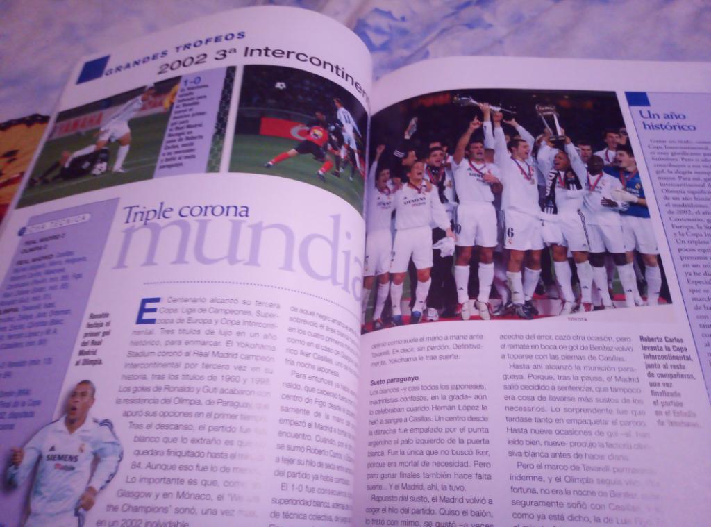 Испанский журнал по футболу Hala Madrid за март - май 2005 года. 6