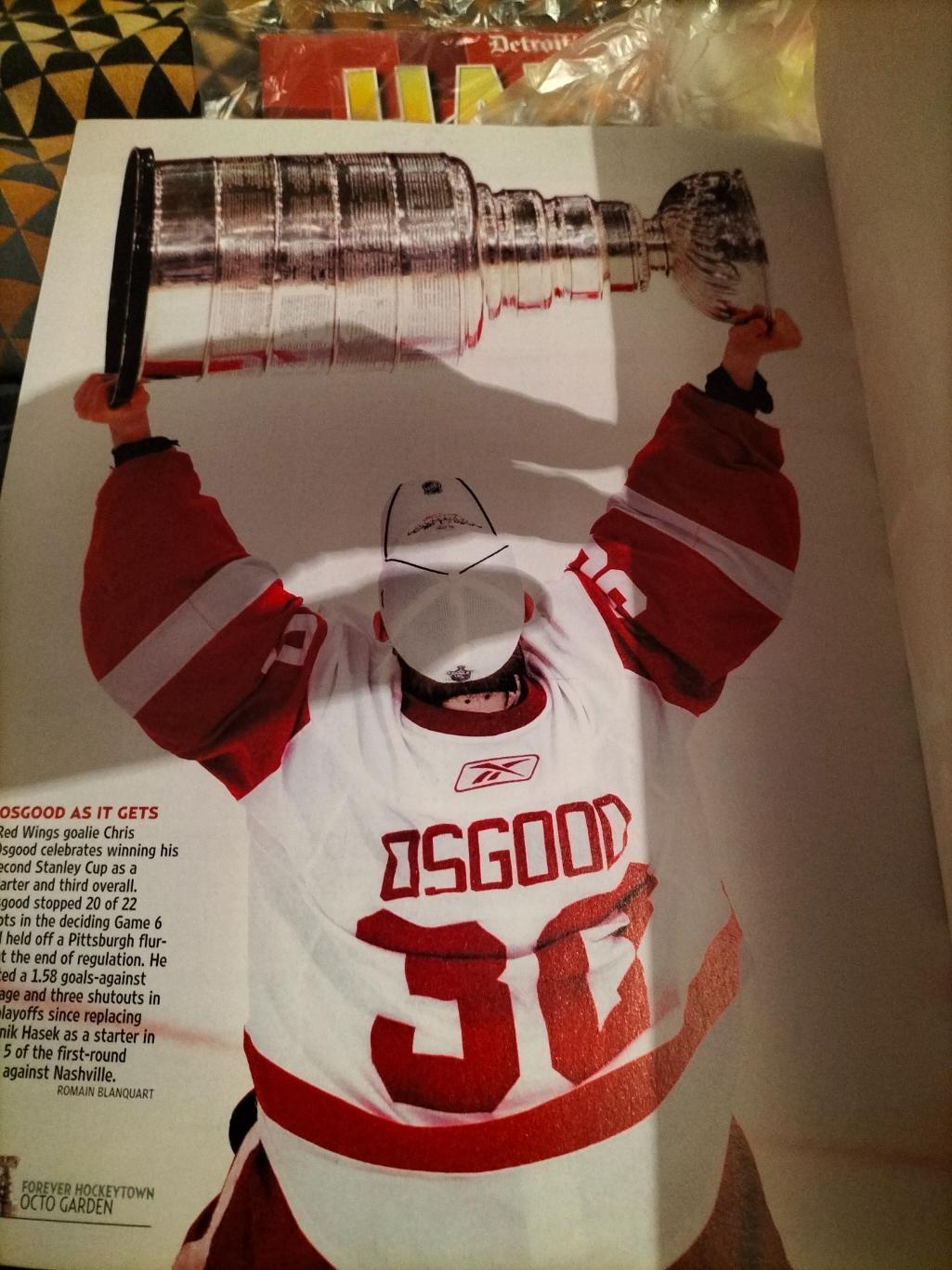 Журнал Red Wings-Stanley cup,2008 год. 3