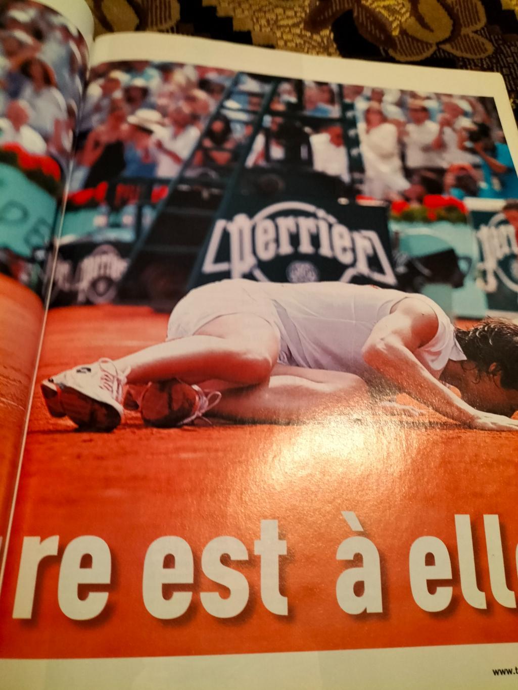 Французский журнал Tennis magazine 2010 год про итоги Ролан Гаррос. 3