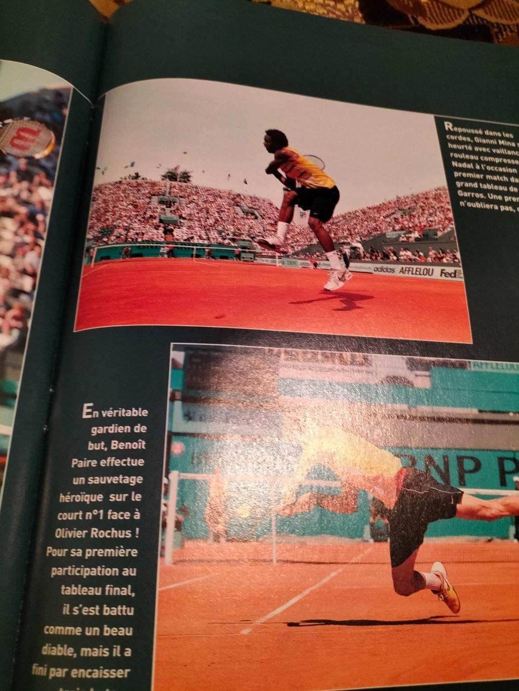 Французский журнал Tennis magazine 2010 год про итоги Ролан Гаррос. 4