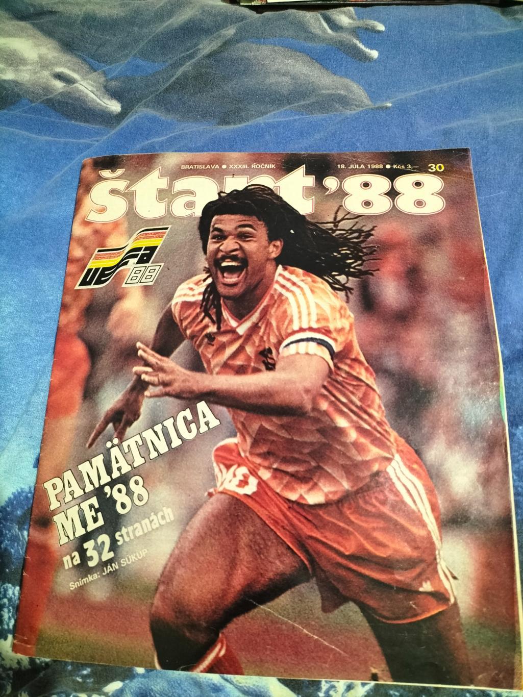 Журнал Start/Старт №30 1988 год(Итоги Чемпионата Европы)