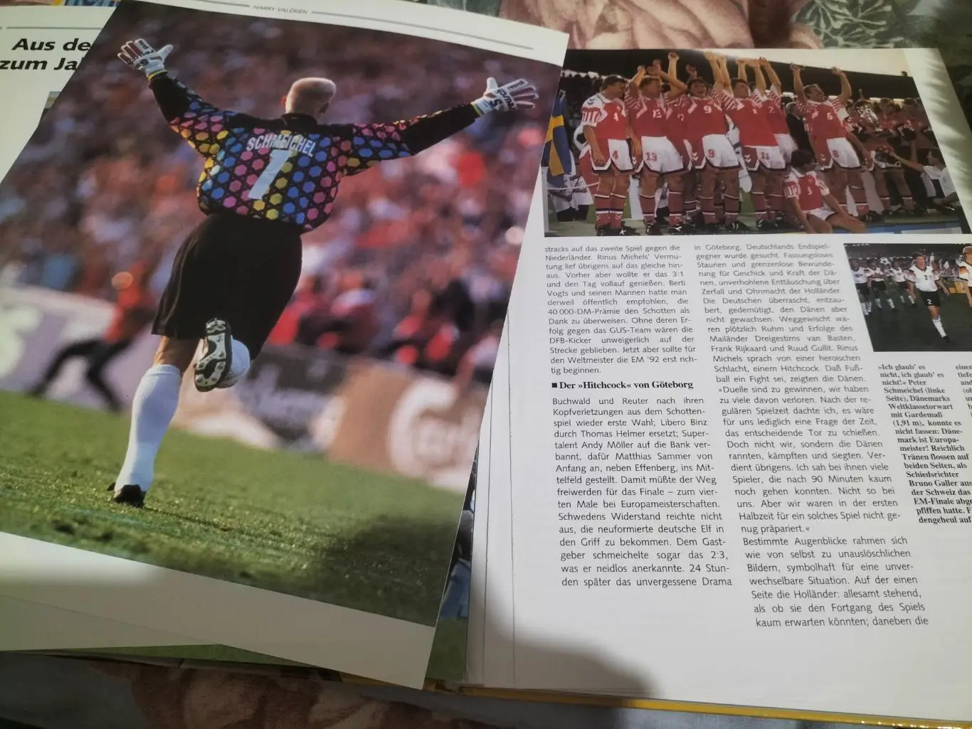 Книга фотоальбом Чемпионат Европы по футболу 1992(Итоги). 3