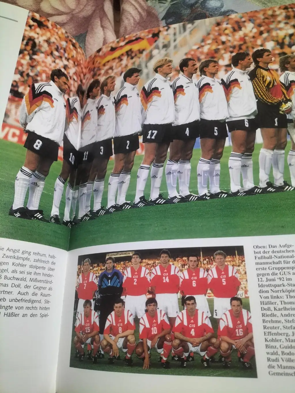 Книга фотоальбом Чемпионат Европы по футболу 1992(Итоги). 5
