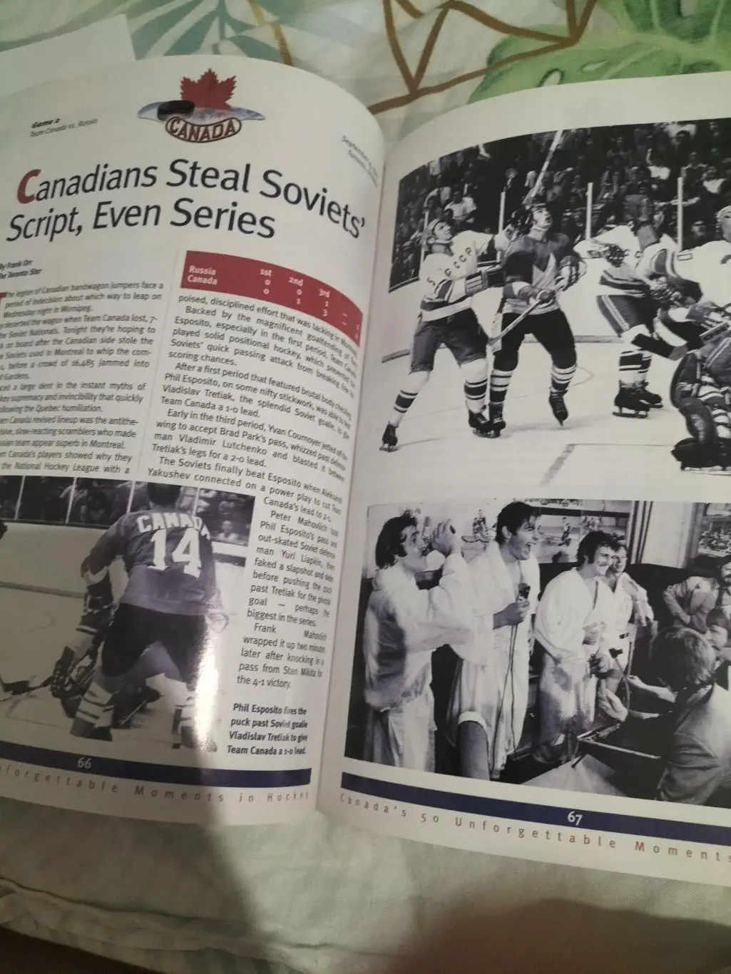 Лучшие моменты в Канаде -хоккейные истории. 5