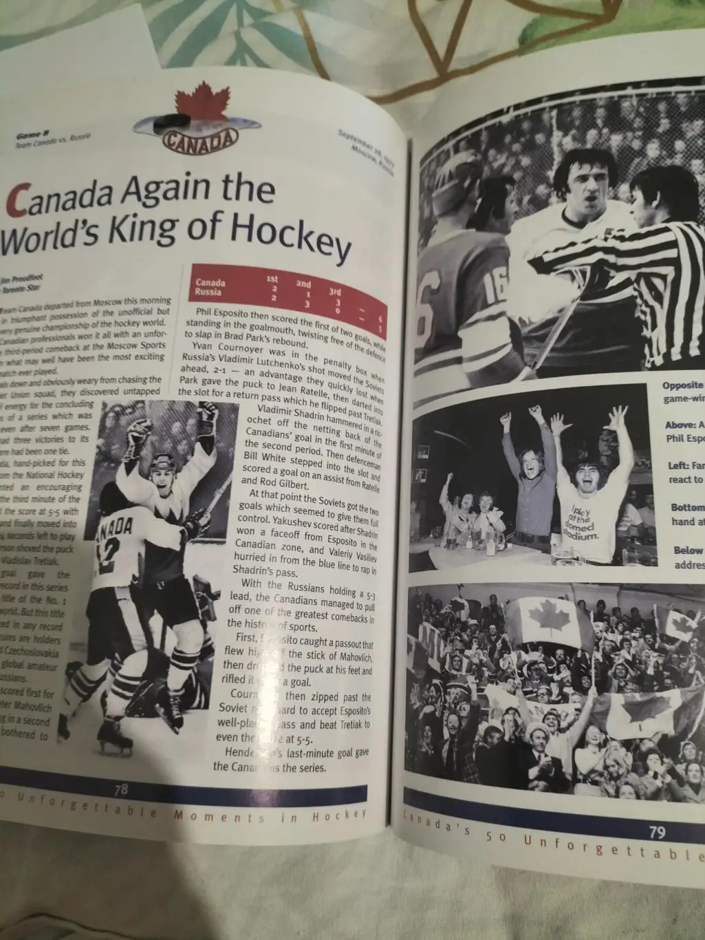 Лучшие моменты в Канаде -хоккейные истории. 7