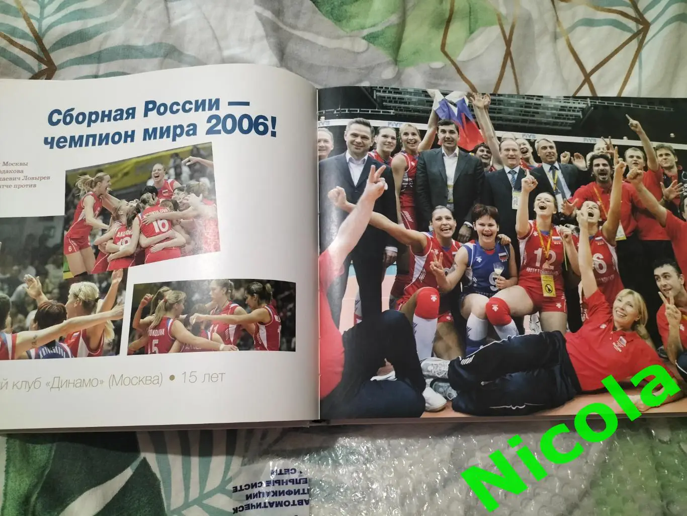 15 лет в авангарде российского волейбола.(жвк Динамо, Москва) 4