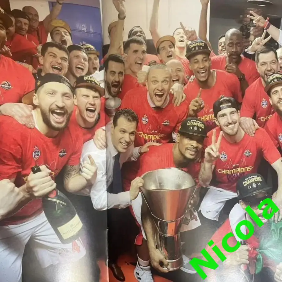 Итоговый фотоальбом о крайней победе ЦСКА в Евролиге сезон 2018/2019 года. 1