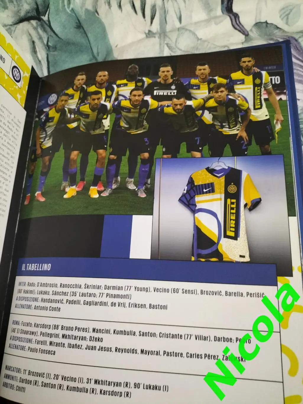 Чемпионский сезон 2020/21 года по футбола Интер(Италия). 4