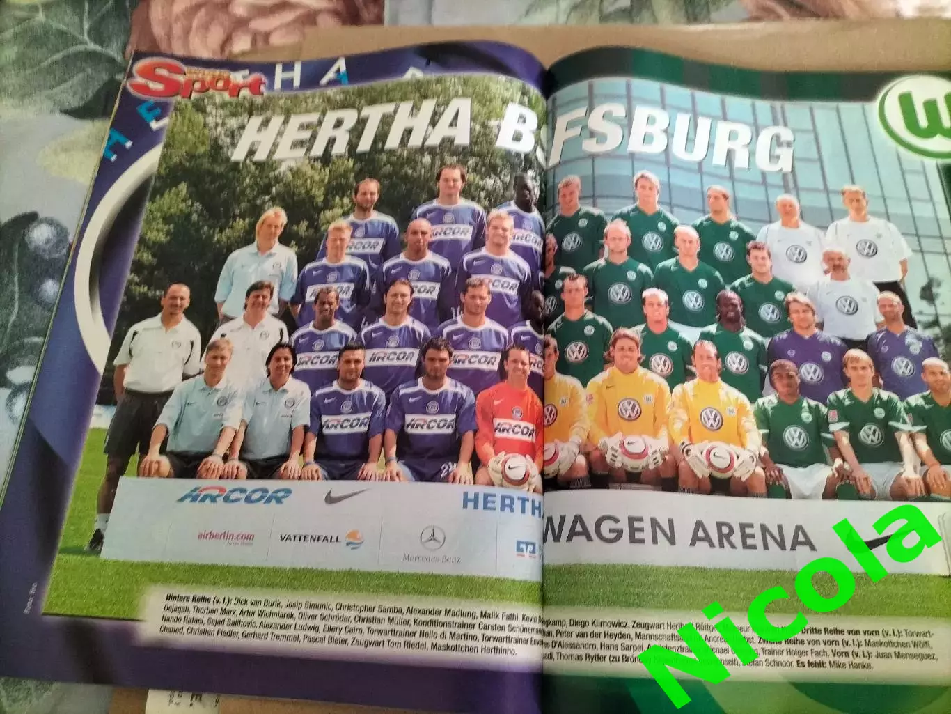 Журнал Bravo Sport(Германия) №19 2005 по футболу. 3