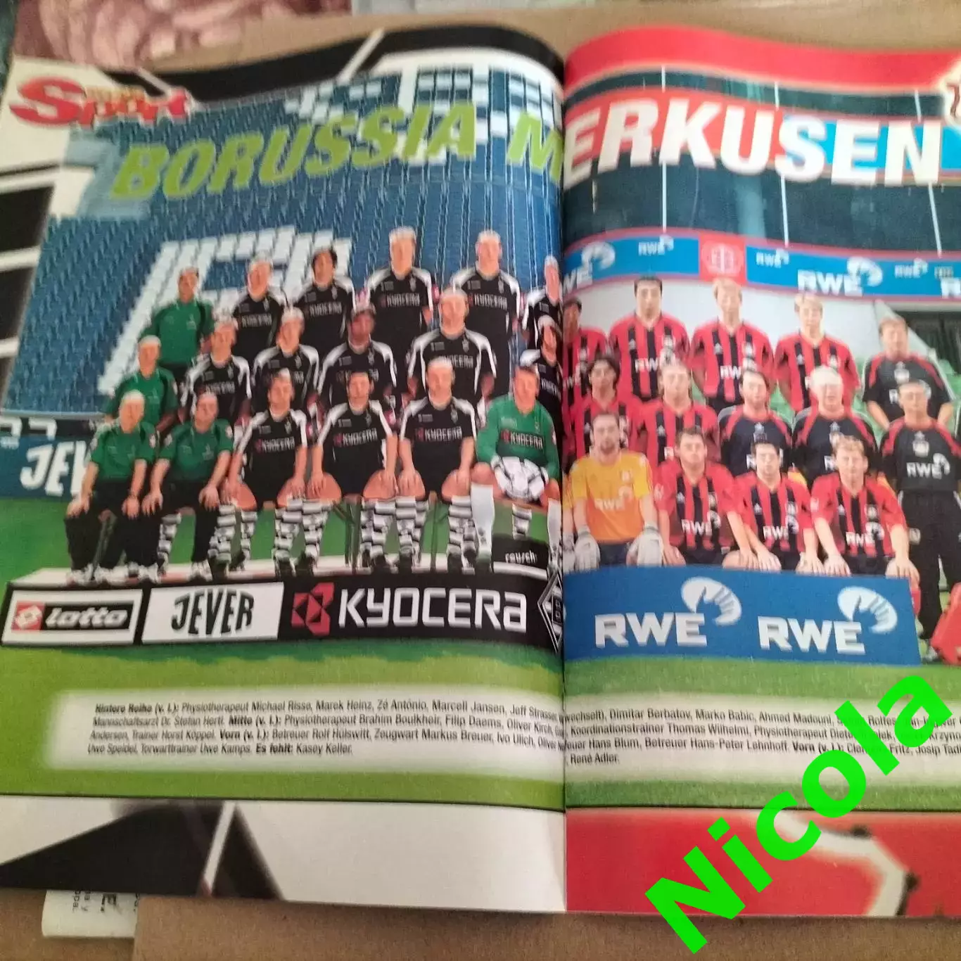 Журнал Bravo Sport(Германия) №19 2005 по футболу. 4