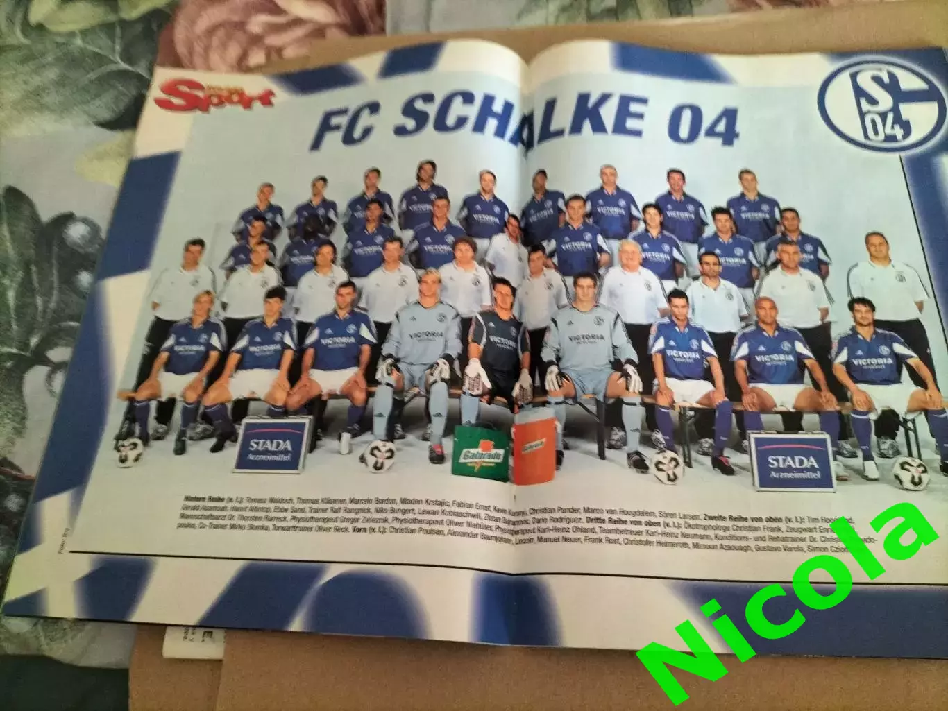 Журнал Bravo Sport(Германия) №19 2005 по футболу. 5