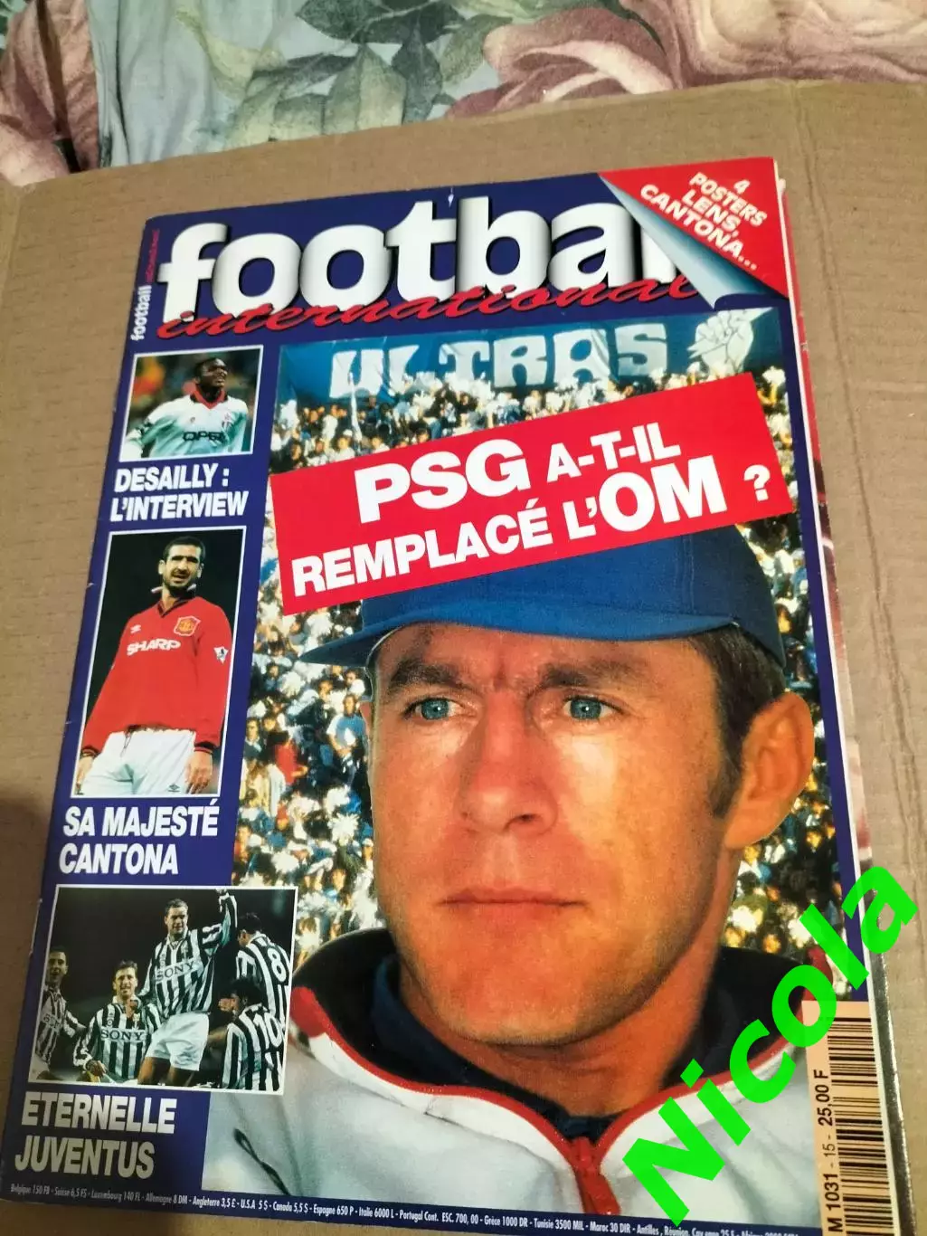 Журнал Football International (Франция) №15 декабрь-январь 1995.