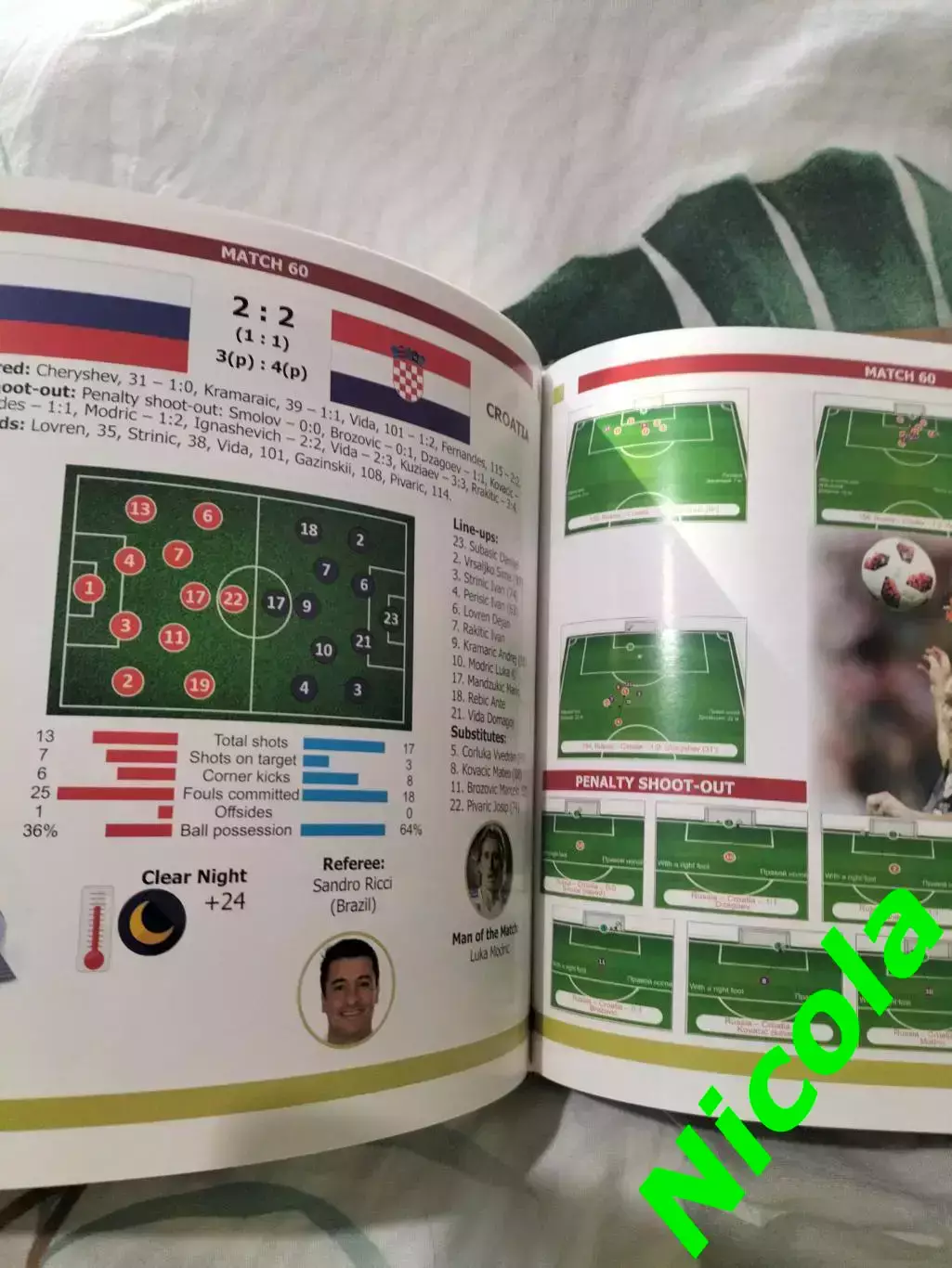 Уникальное спонсорское издание по футболуОт Уругвая до Москвы. 3