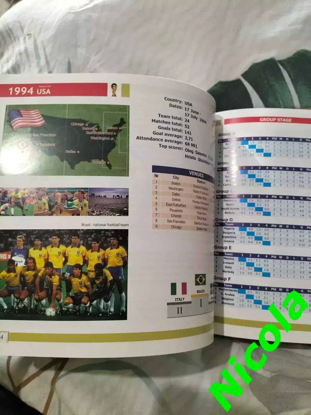 Уникальное спонсорское издание по футболуОт Уругвая до Москвы. 5