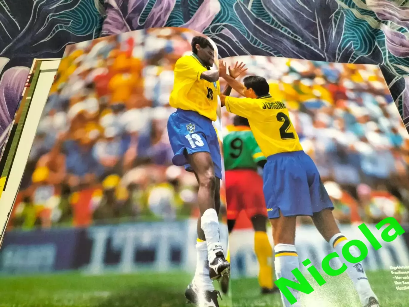 USA 94 Die Fusball WM -ФотоальбомKicker. 4