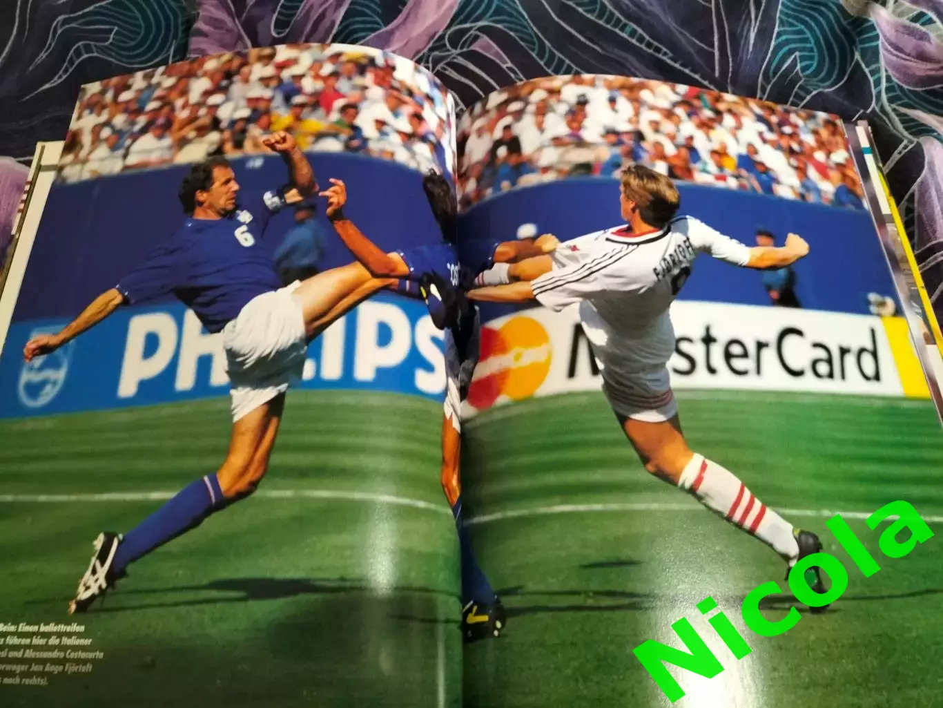 USA 94 Die Fusball WM -ФотоальбомKicker. 6