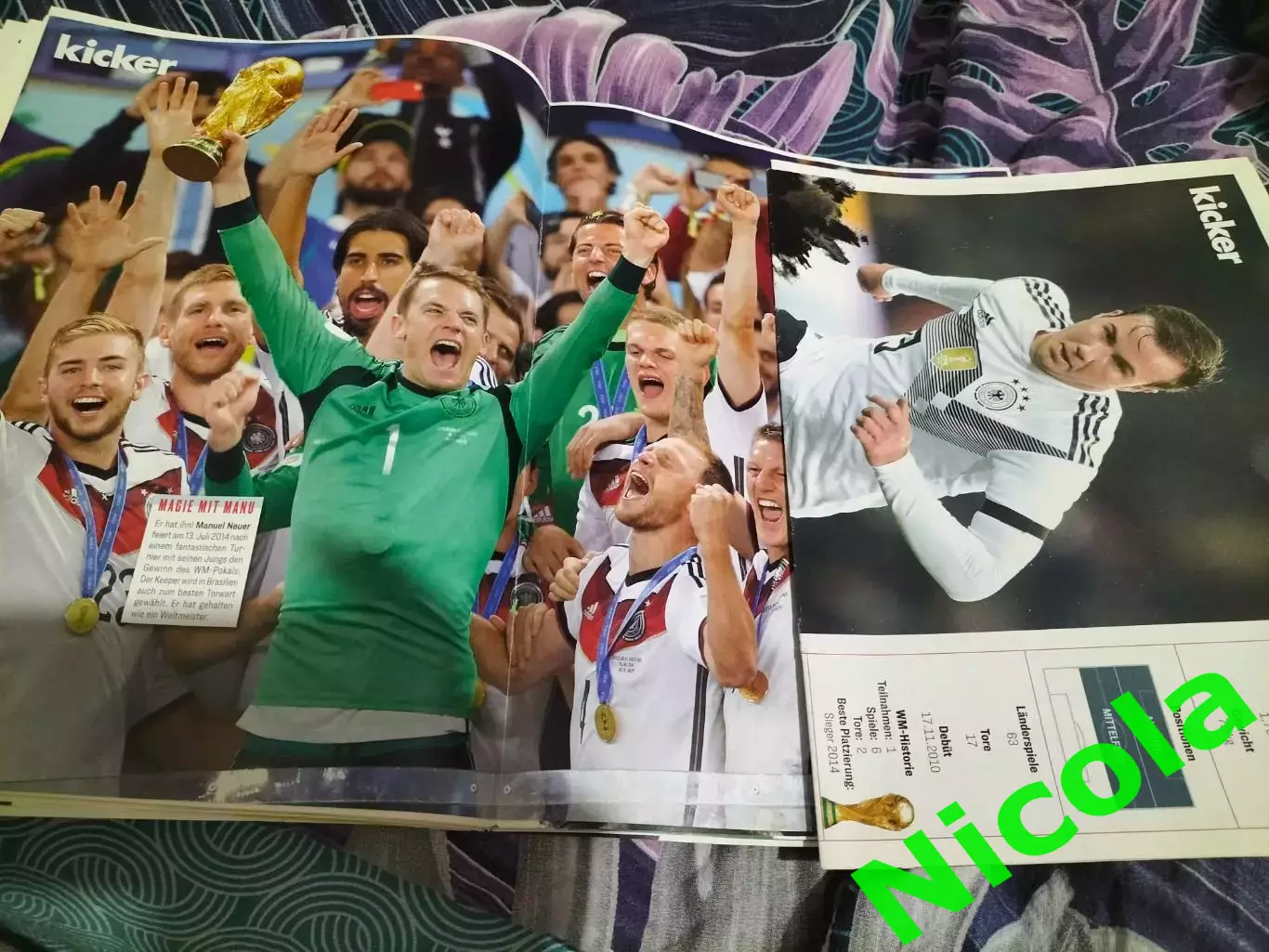 Kicker(спецвыпуск) Чемпионат Мира -2018.Постеры игроков 5