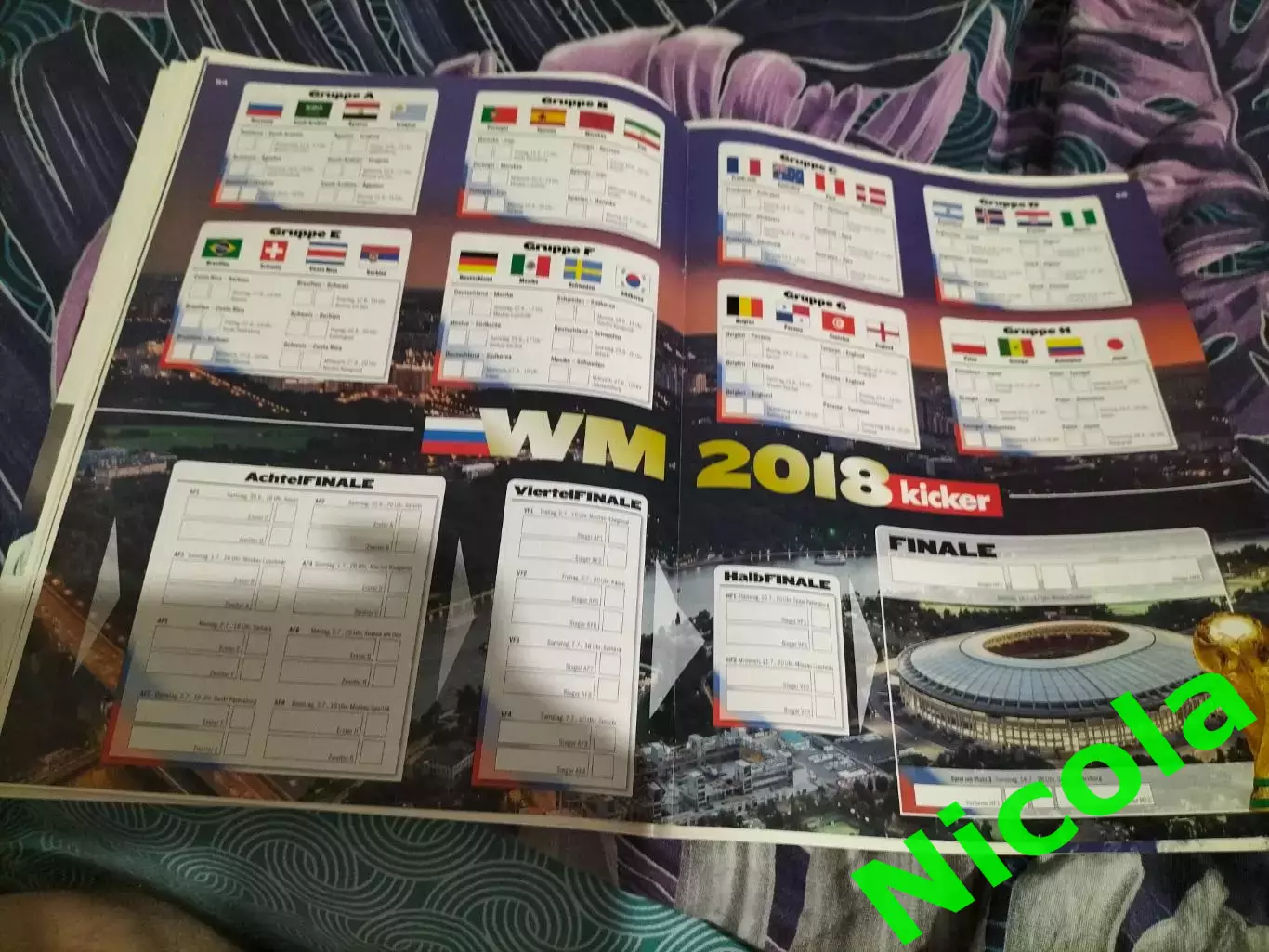 Kicker(спецвыпуск) Чемпионат Мира -2018.Постеры игроков 7