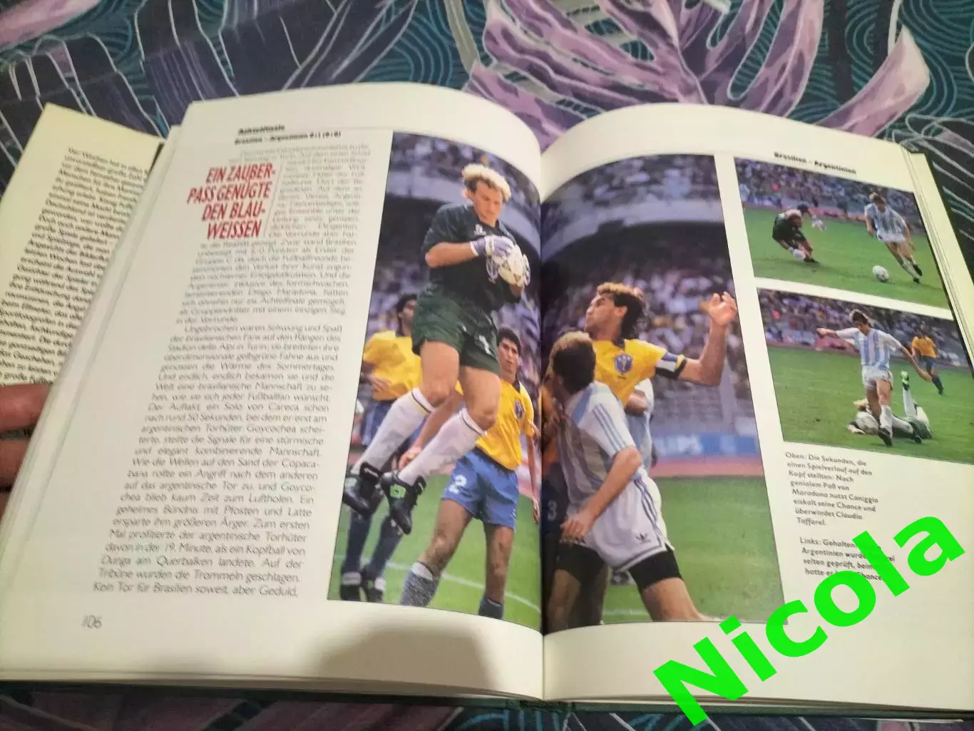 FUSSBALL WM'1990 Italien 5