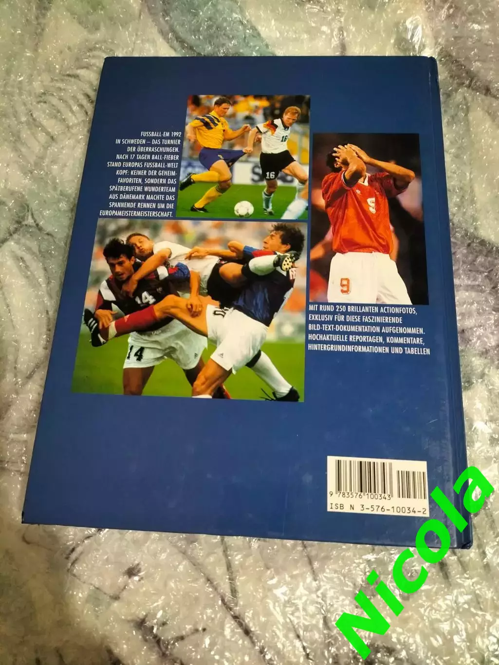 Фотоальбом Чемпионат Европы по футболу 1992 года 1