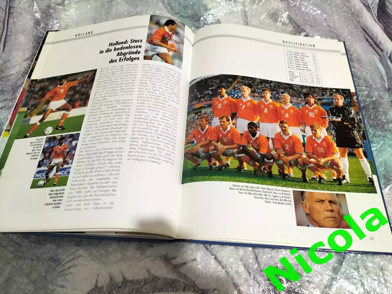 Фотоальбом Чемпионат Европы по футболу 1992 года 2