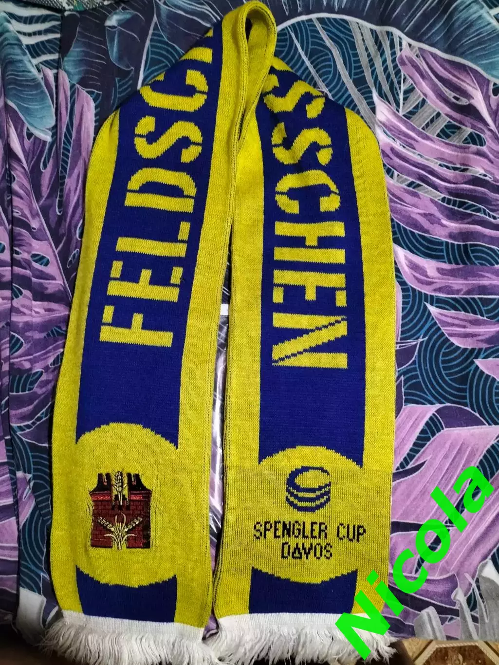 Шарф ХК ДавосКубок Шпенглера (Spengler Cup)