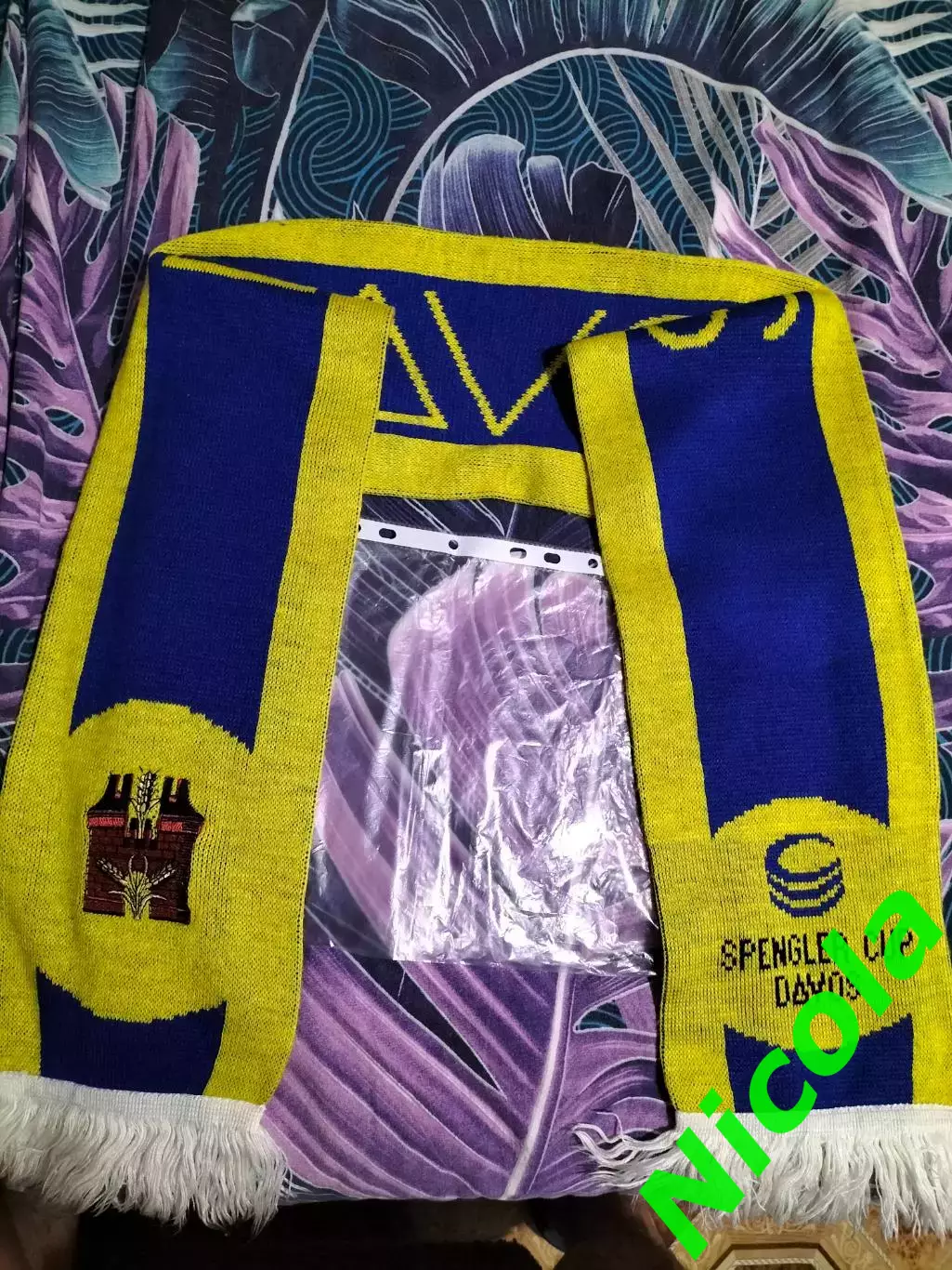 Шарф ХК ДавосКубок Шпенглера (Spengler Cup) 1