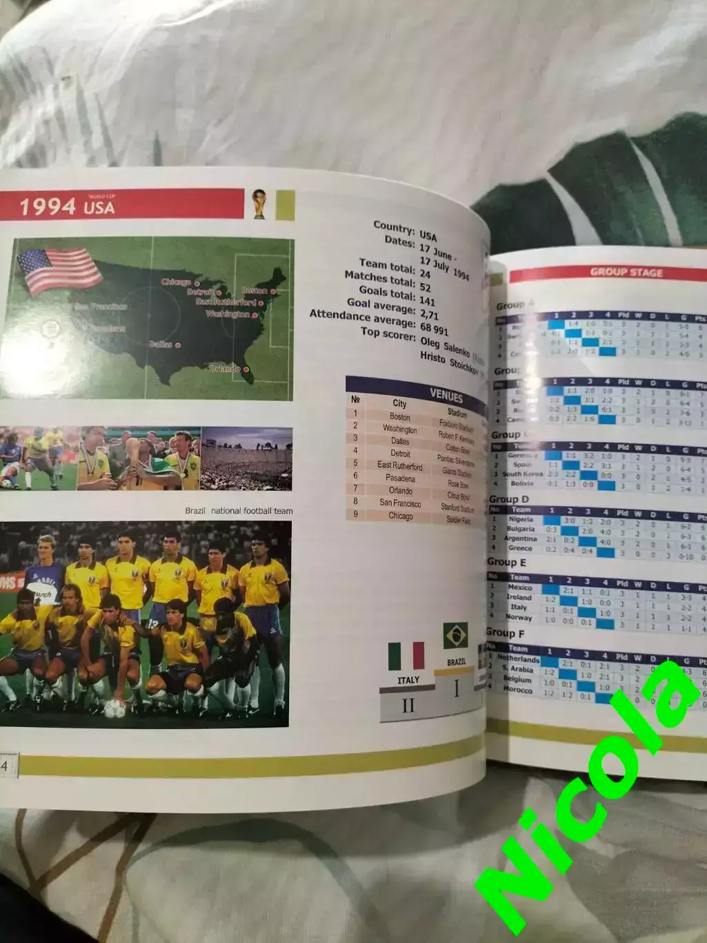 Уникальное спонсорское издание по футболуОт Уругвая до Москвы. 5