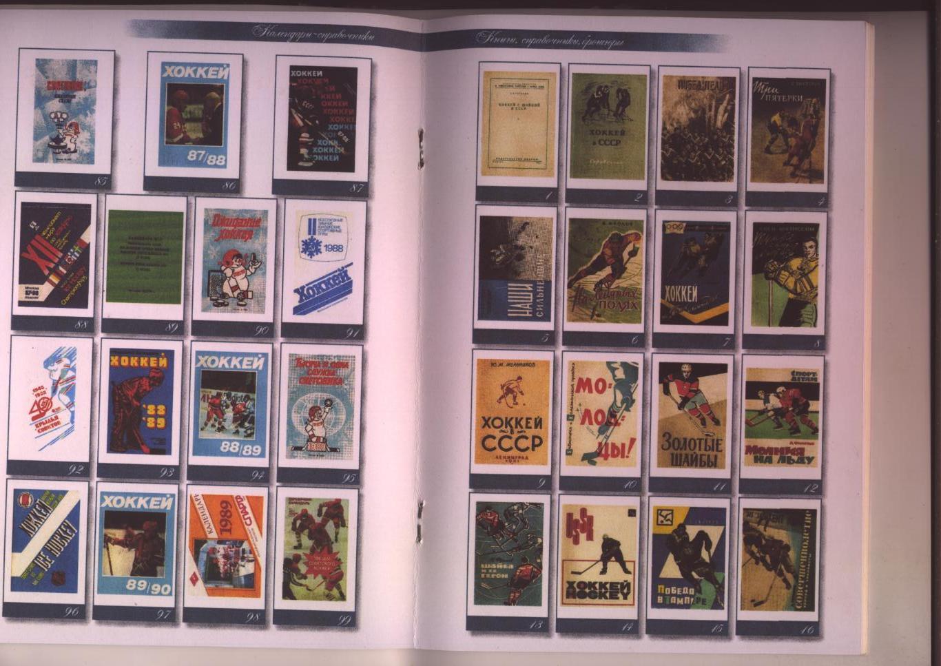 Аннотированный каталог Хоккейных изданий Книги брошюры К/С 1948-1991 гг 1
