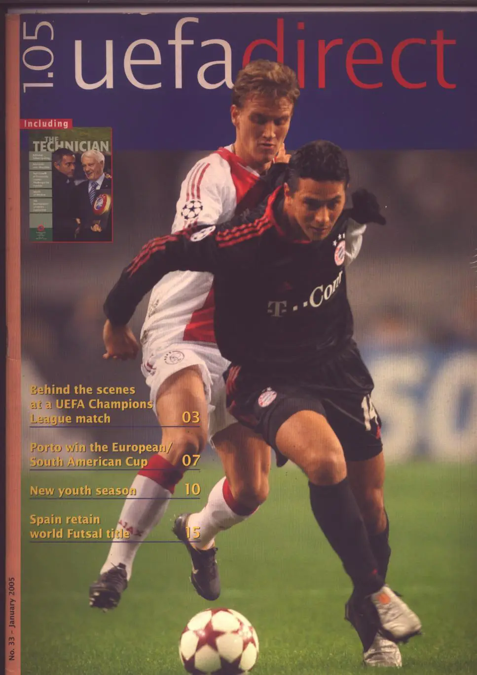 Журнал UEFA УЕФА direct 2005 Nyon Geneve см описание.
