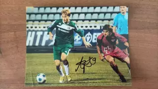 Фото+автограф Роман Безус (Ворскла, Динамо)