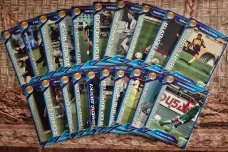 Колекційна картка. Ворскла Полтава. Легенди клубу. Комплект (20 шт., опис)