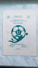 1987 Ворскла Полтава - Зірка Кіровоград