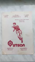 1987 Ворскла Полтава - Буковина Чернівці