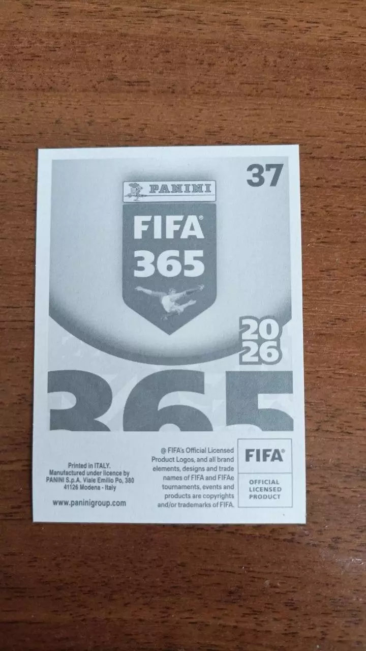 Panini FIFA 365 2026 Giorgio Scalvini #37 1