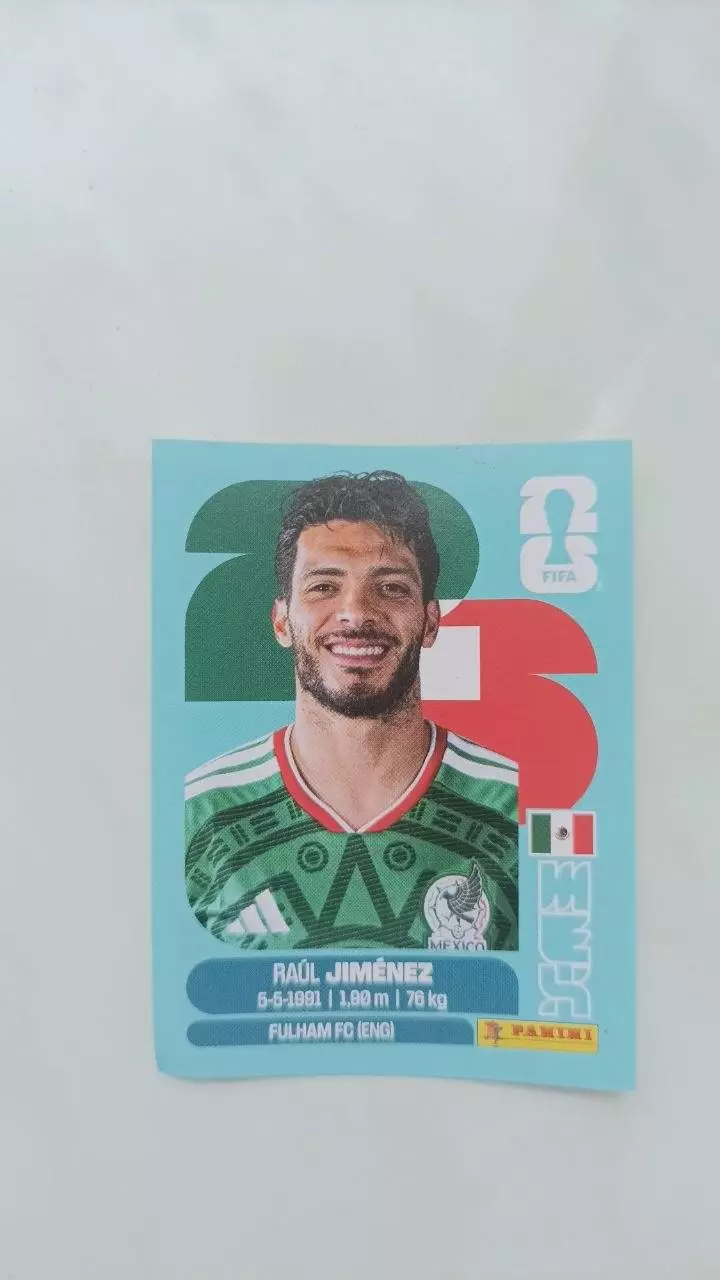 Panini Чемпіонат світу 2026 Raul Jimenez Mexico #17