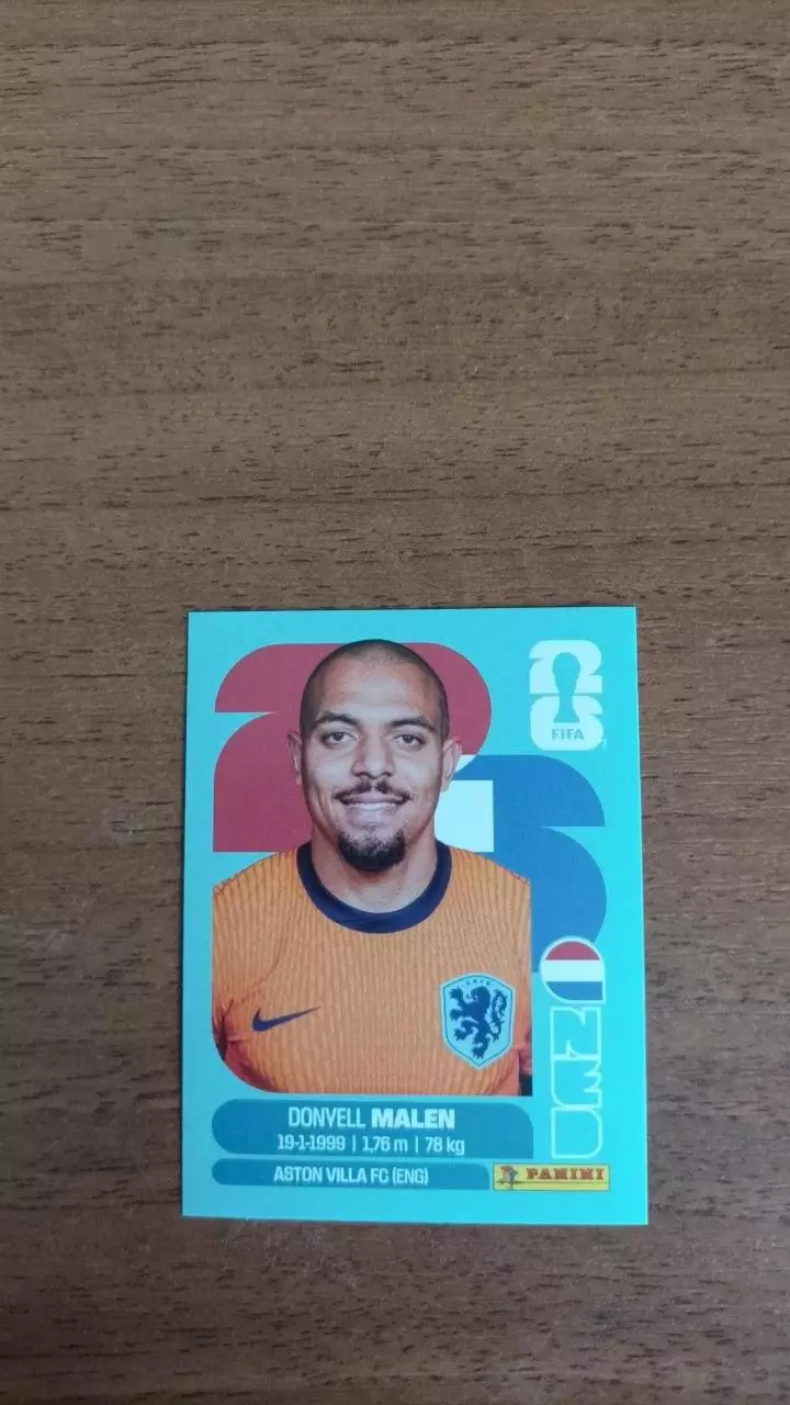Panini Чемпіонат світу 2026. Donvell Malen. Netherland #18