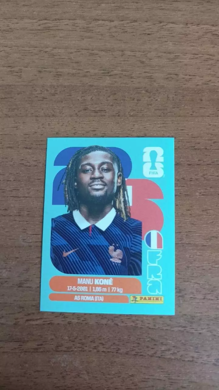 Panini Чемпіонат світу 2026. Manu Kone. France #11