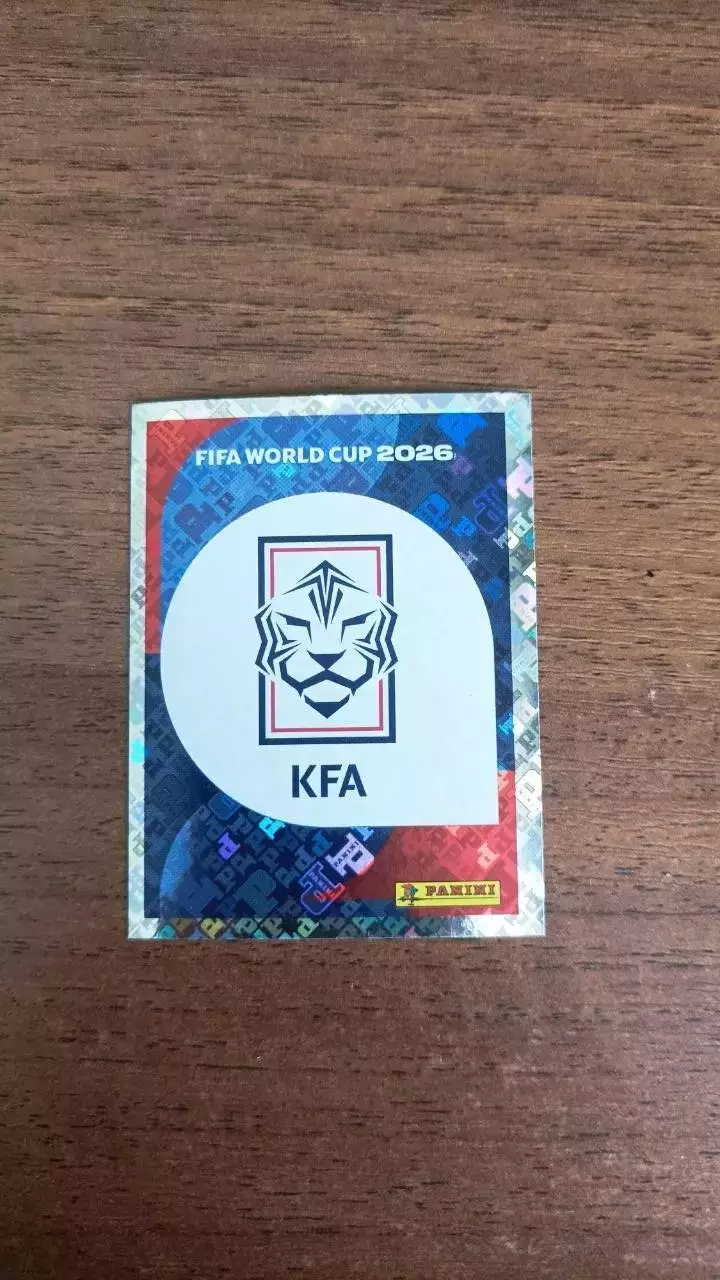 Panini Чемпіонат світу 2026. Korea Republic #1