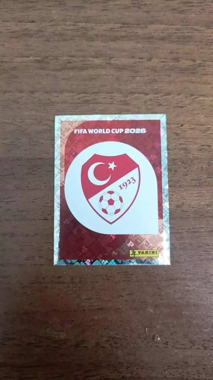 Panini Чемпіонат світу 2026. Turkey #1