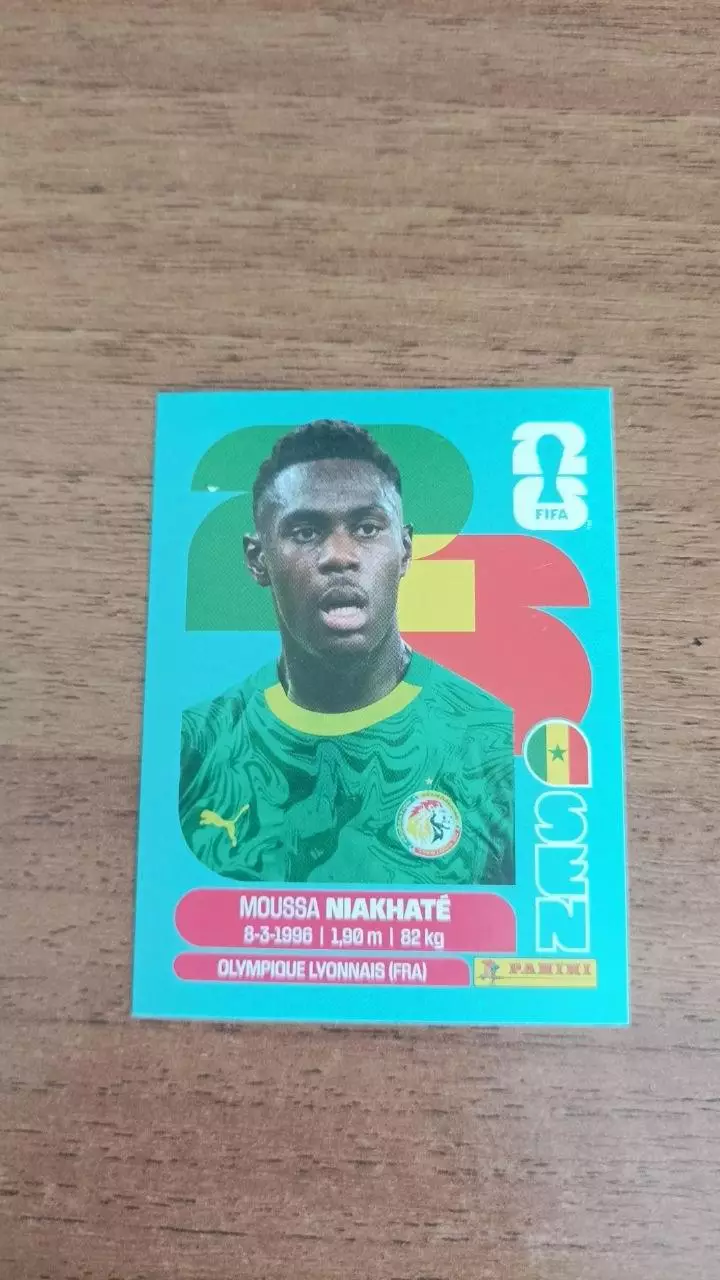 Panini Чемпіонат світу 2026. Moussa Niakhate. Senegal #4