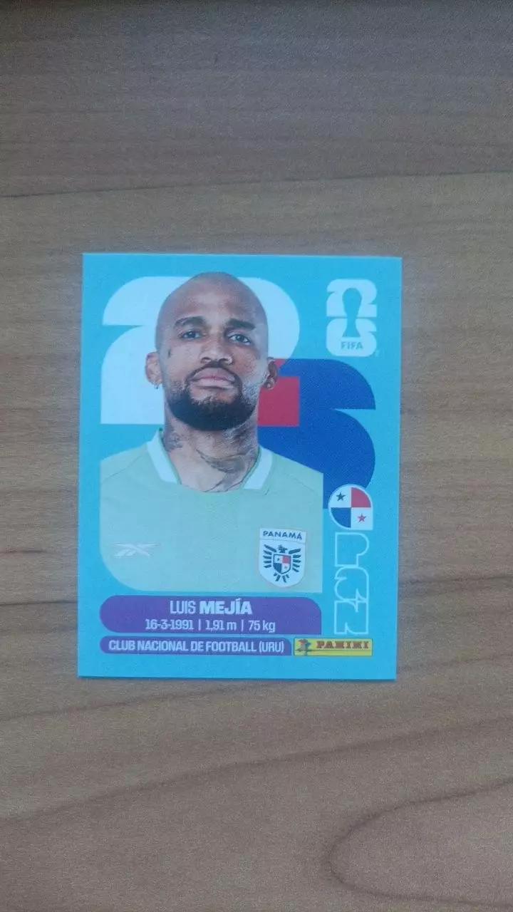 Panini Чемпіонат світу 2026. Luis Mejia. Panama #3