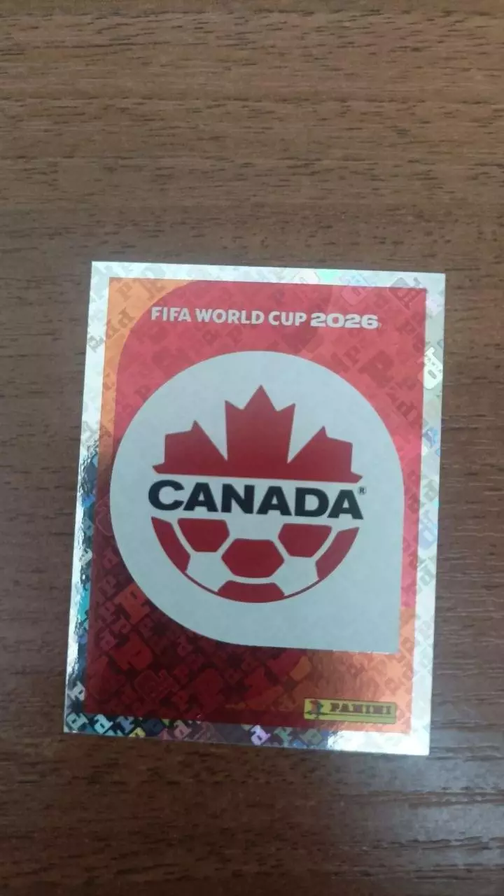 Panini Чемпіонат світу 2026. Canada. CAN1