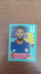 Panini Чемпіонат світу 2026. Roshon Van Eijma. CUW7