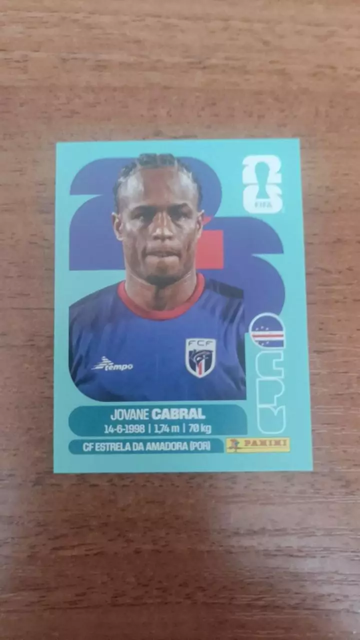 Panini Чемпіонат світу 2026. Jovane Cabral. CPV16