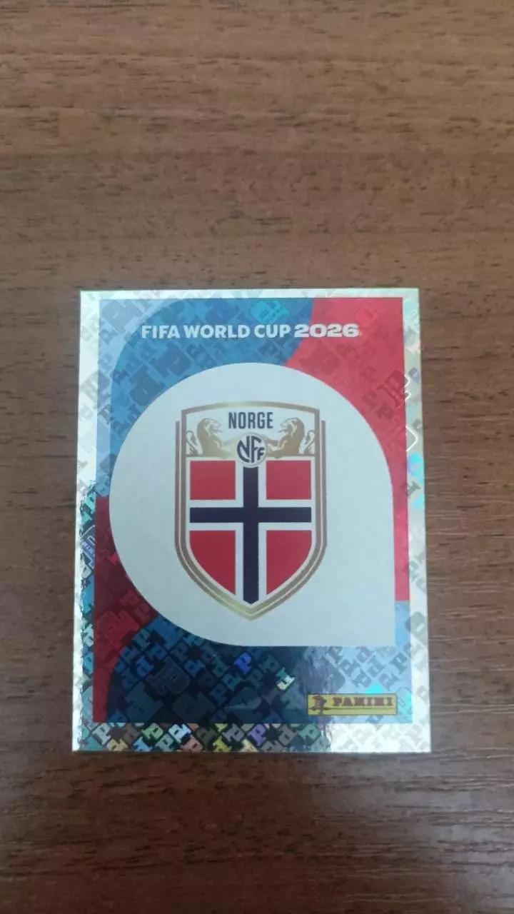 Panini Чемпіонат світу 2026. Norway. NOR1